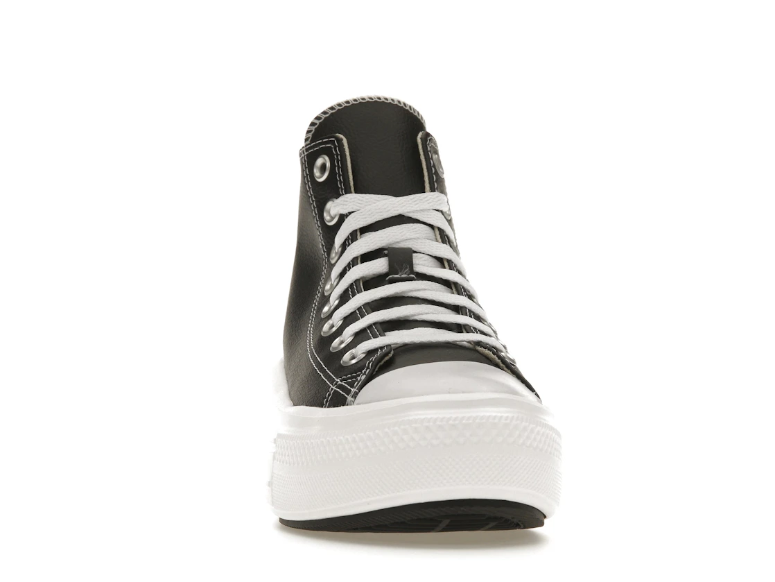 Converse Chuck Taylor All Star Move Platform Foundational Leather Black White