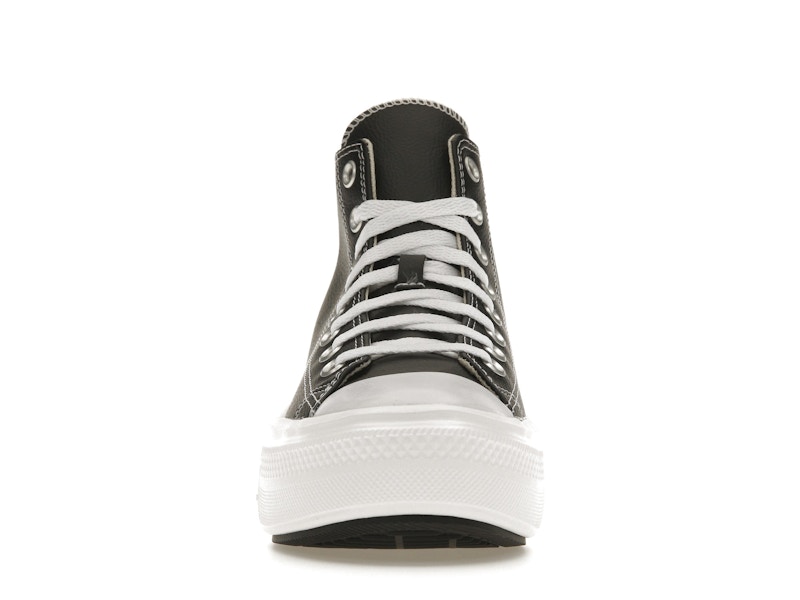 Converse Chuck Taylor All Star Move Platform Foundational Leather Black White