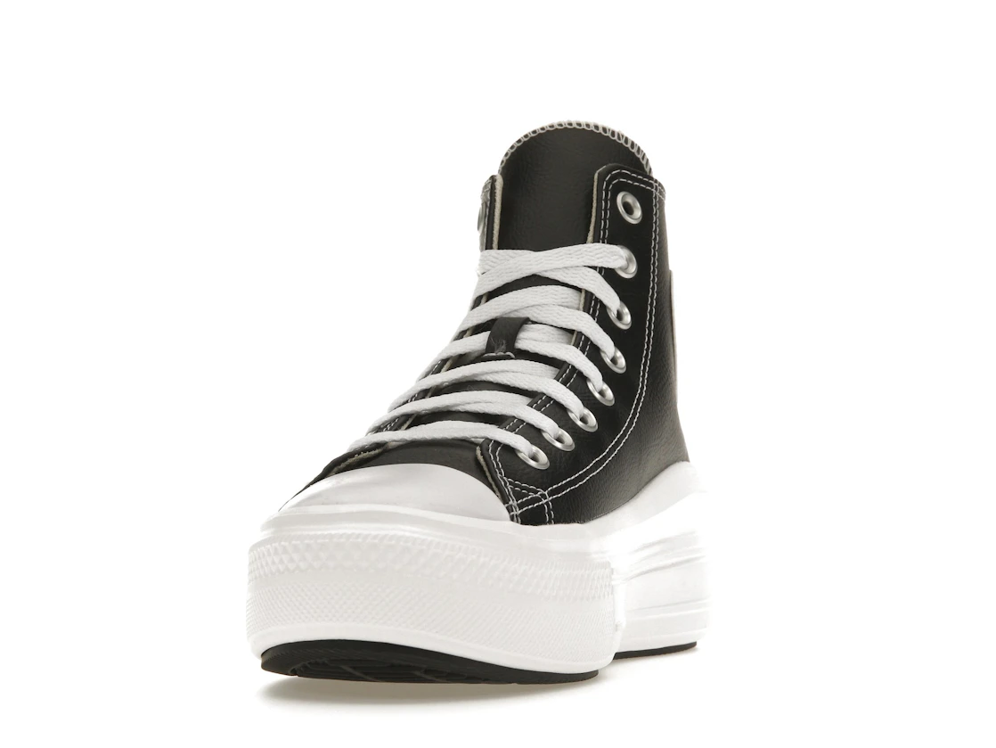 Converse Chuck Taylor All Star Move Platform Foundational Leather Black White