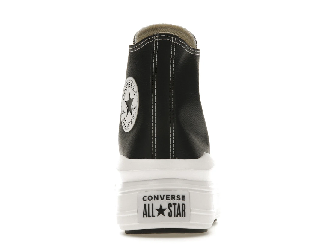 Converse Chuck Taylor All Star Move Platform Foundational Leather Black White