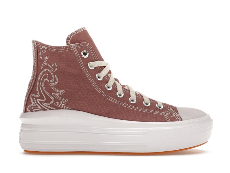 Converse Chuck Taylor All Star Move Platform Hi Western Embroidery Saddle Women s A03905C US