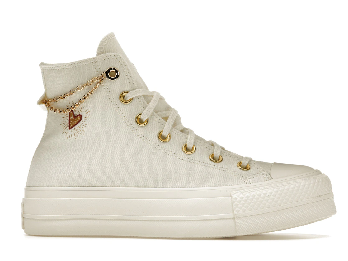 Converse Chuck Taylor All Star Platform Gold Chain Thriftshop Yellow (Women's)
