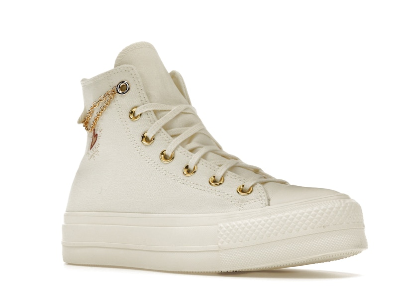Converse Chuck Taylor All Star Platform Gold Chain Thriftshop Yellow (Women's)