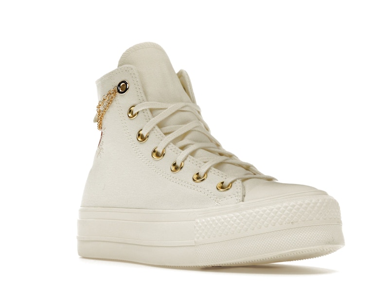 Converse Chuck Taylor All Star Platform Gold Chain Thriftshop Yellow (Women's)