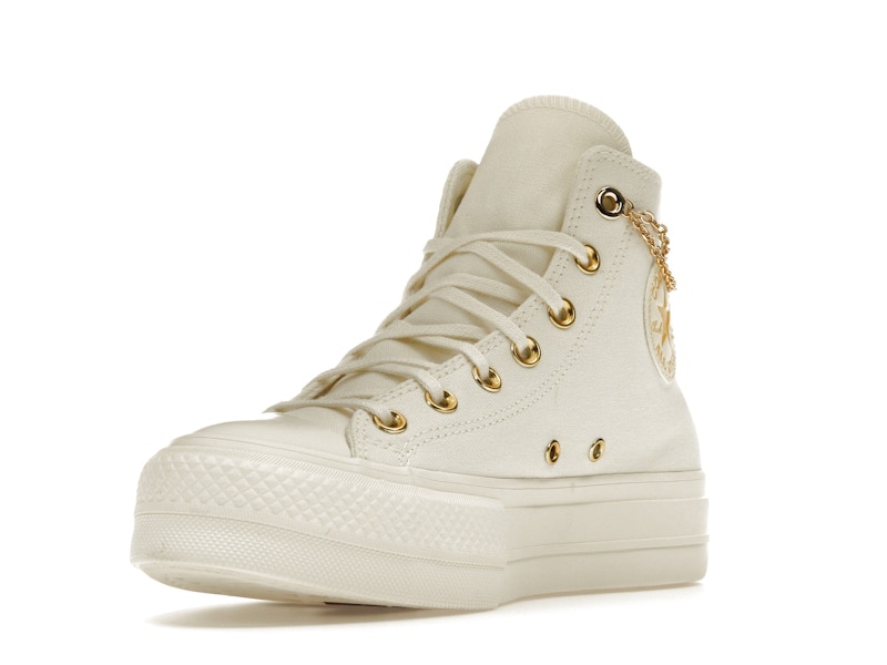 Converse Chuck Taylor All Star Platform Gold Chain Thriftshop Yellow (Women's)