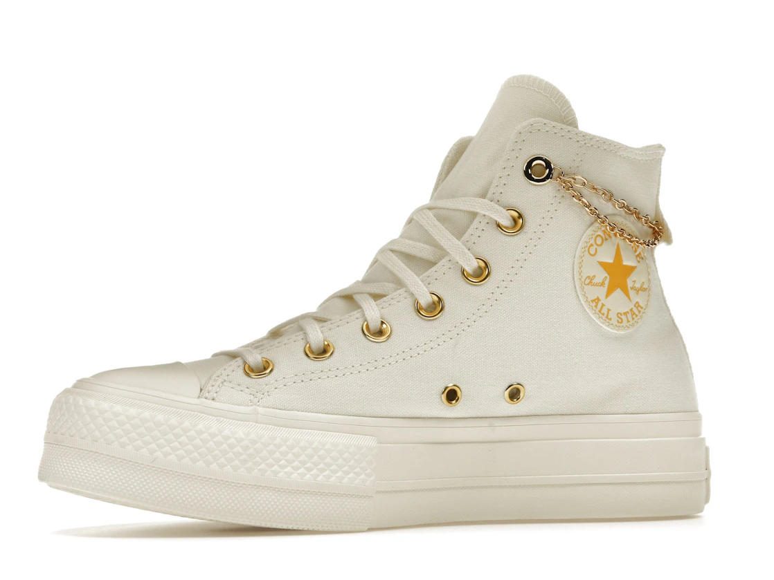 Converse Chuck Taylor All Star Platform Gold Chain Thriftshop Yellow (Women's)