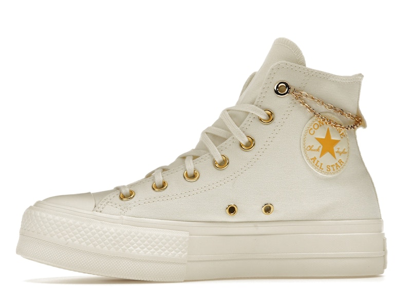 Converse Chuck Taylor All Star Platform Gold Chain Thriftshop Yellow (Women's)