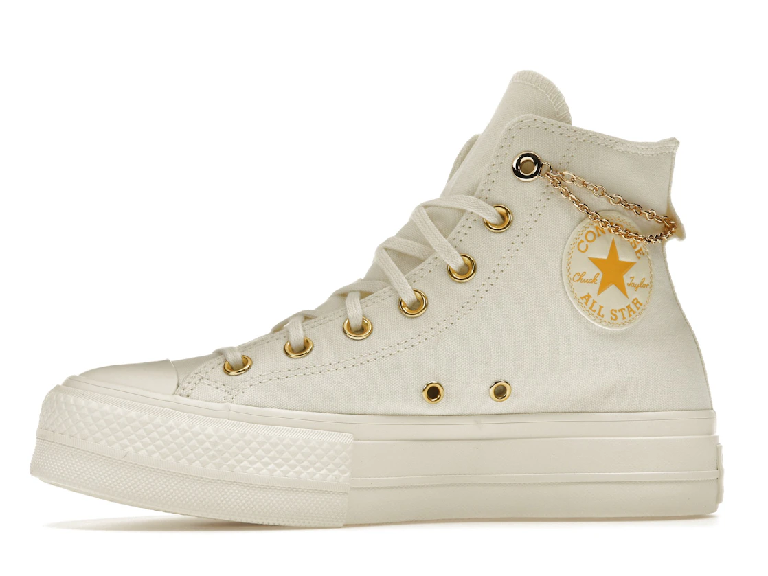 Converse Chuck Taylor All Star Platform Gold Chain Thriftshop Yellow (Women's)