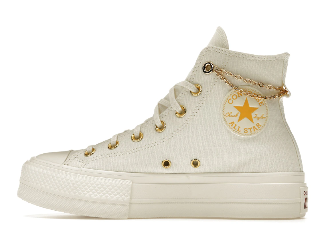 Converse Chuck Taylor All Star Platform Gold Chain Thriftshop Yellow (Women's)