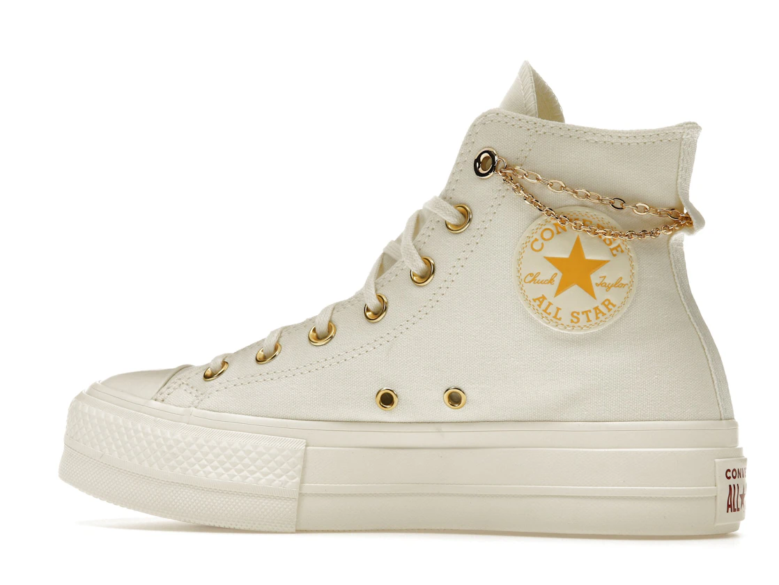 Converse Chuck Taylor All Star Platform Gold Chain Thriftshop Yellow (Women's)