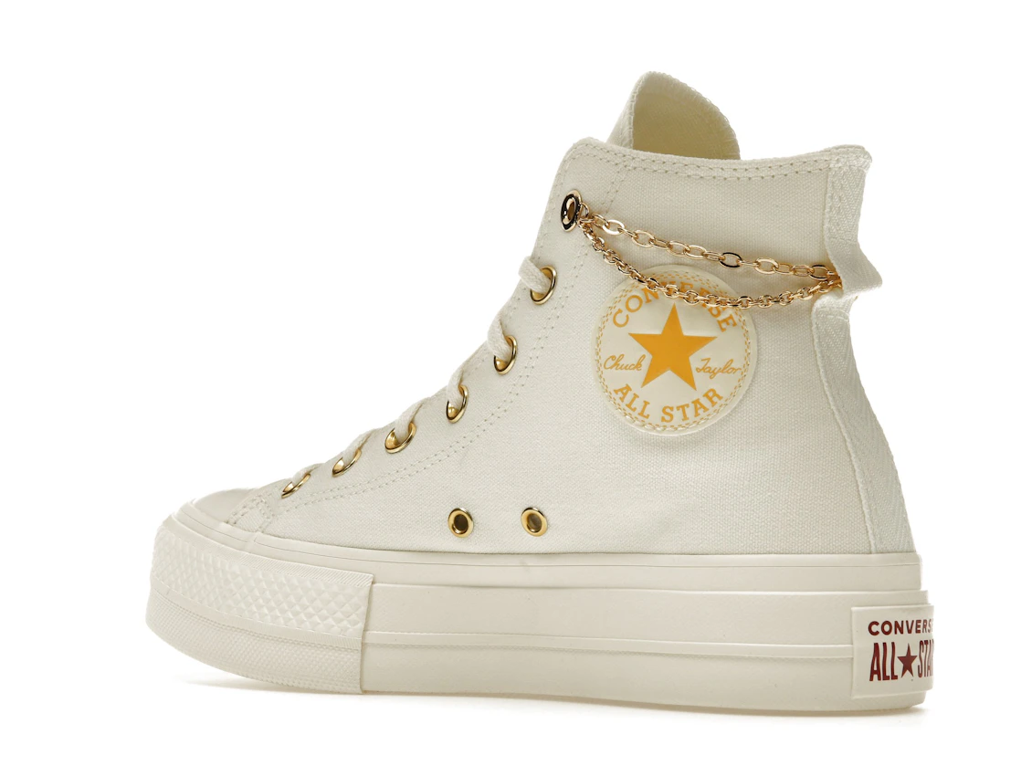 Converse Chuck Taylor All Star Platform Gold Chain Thriftshop Yellow (Women's)