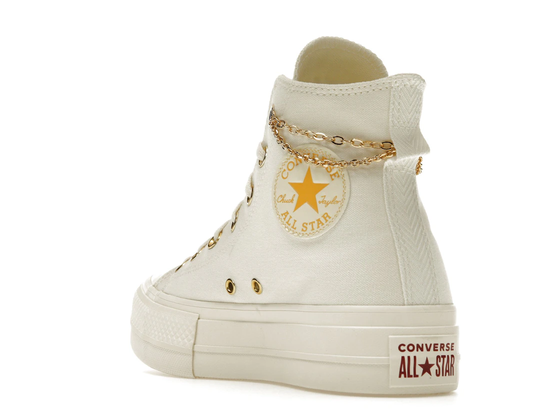 Converse Chuck Taylor All Star Platform Gold Chain Thriftshop Yellow (Women's)