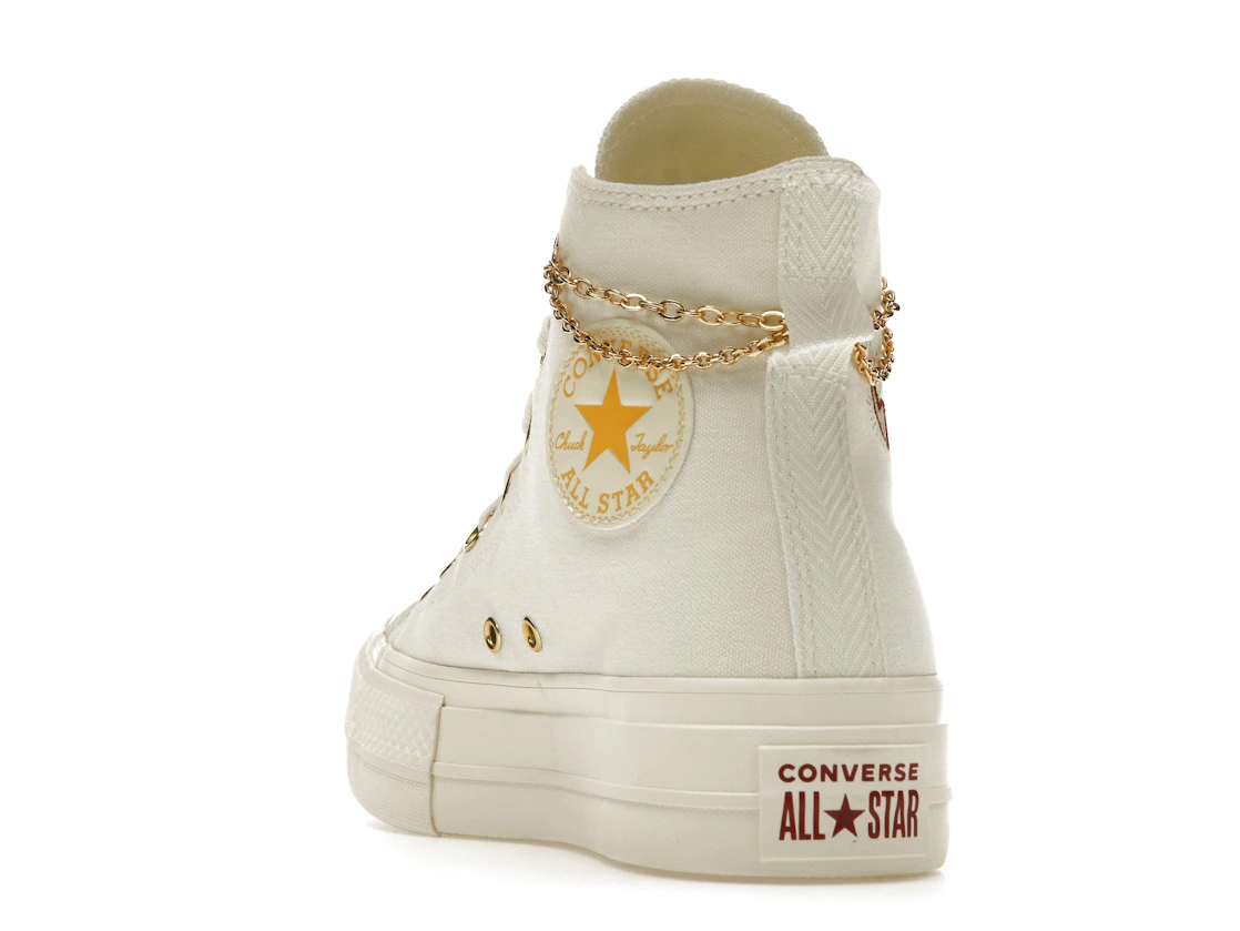 Converse Chuck Taylor All Star Platform Gold Chain Thriftshop Yellow (Women's)