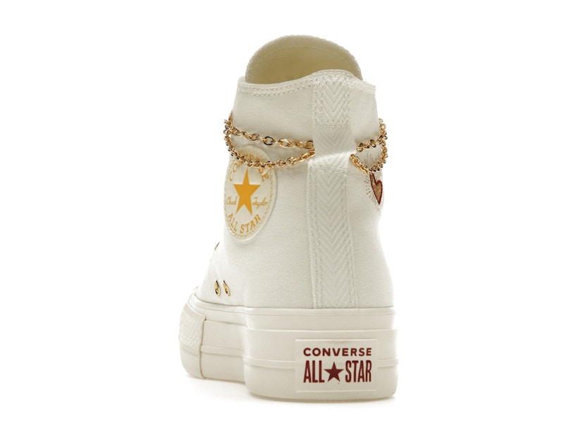 Converse Chuck Taylor All Star Platform Gold Chain Thriftshop Yellow (Women's)