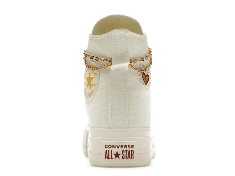 Converse Chuck Taylor All Star Platform Gold Chain Thriftshop Yellow (Women's)