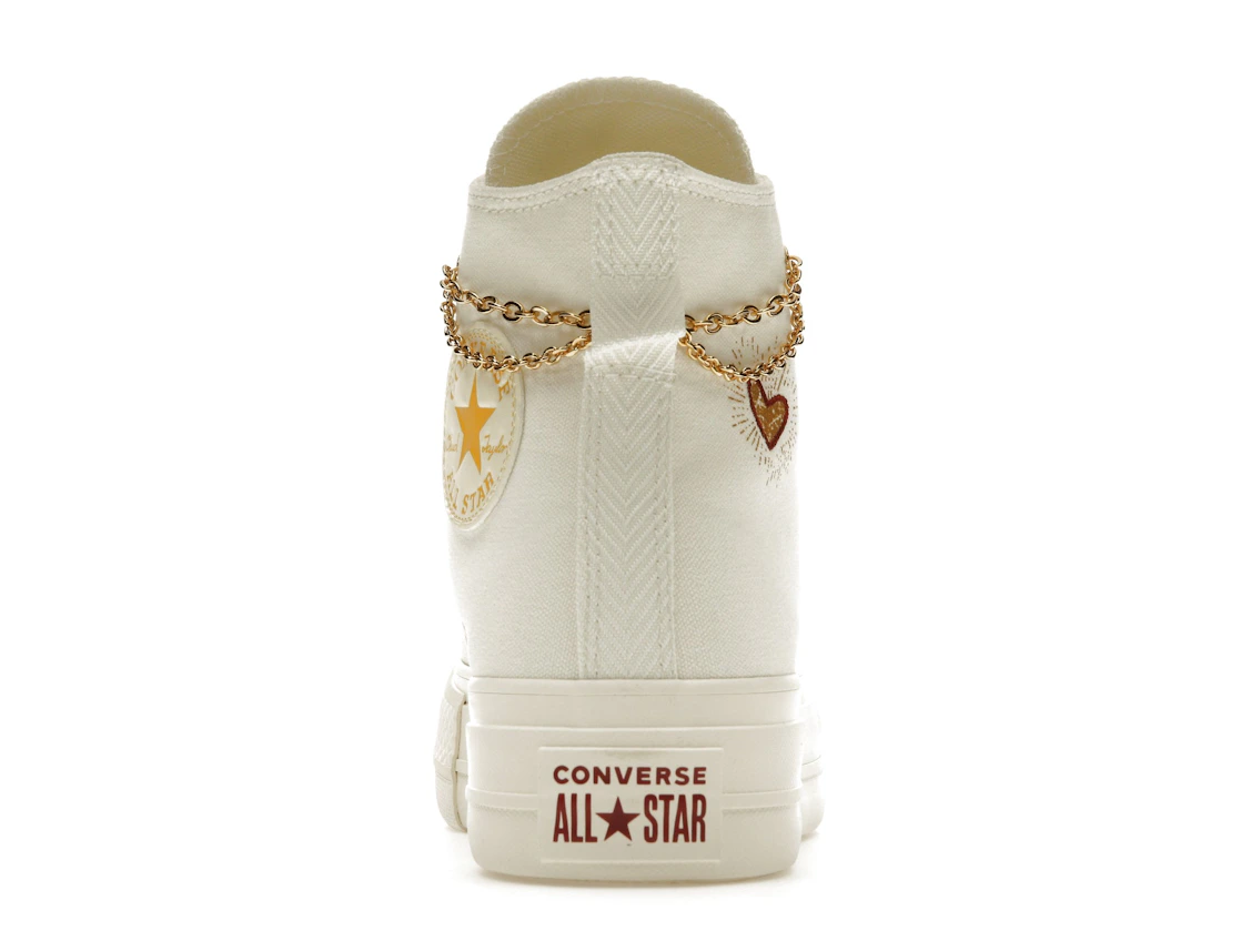 Converse Chuck Taylor All Star Platform Gold Chain Thriftshop Yellow (Women's)