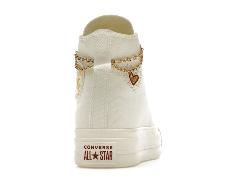 Converse Chuck Taylor All Star Platform Gold Chain Thriftshop Yellow (Women's)
