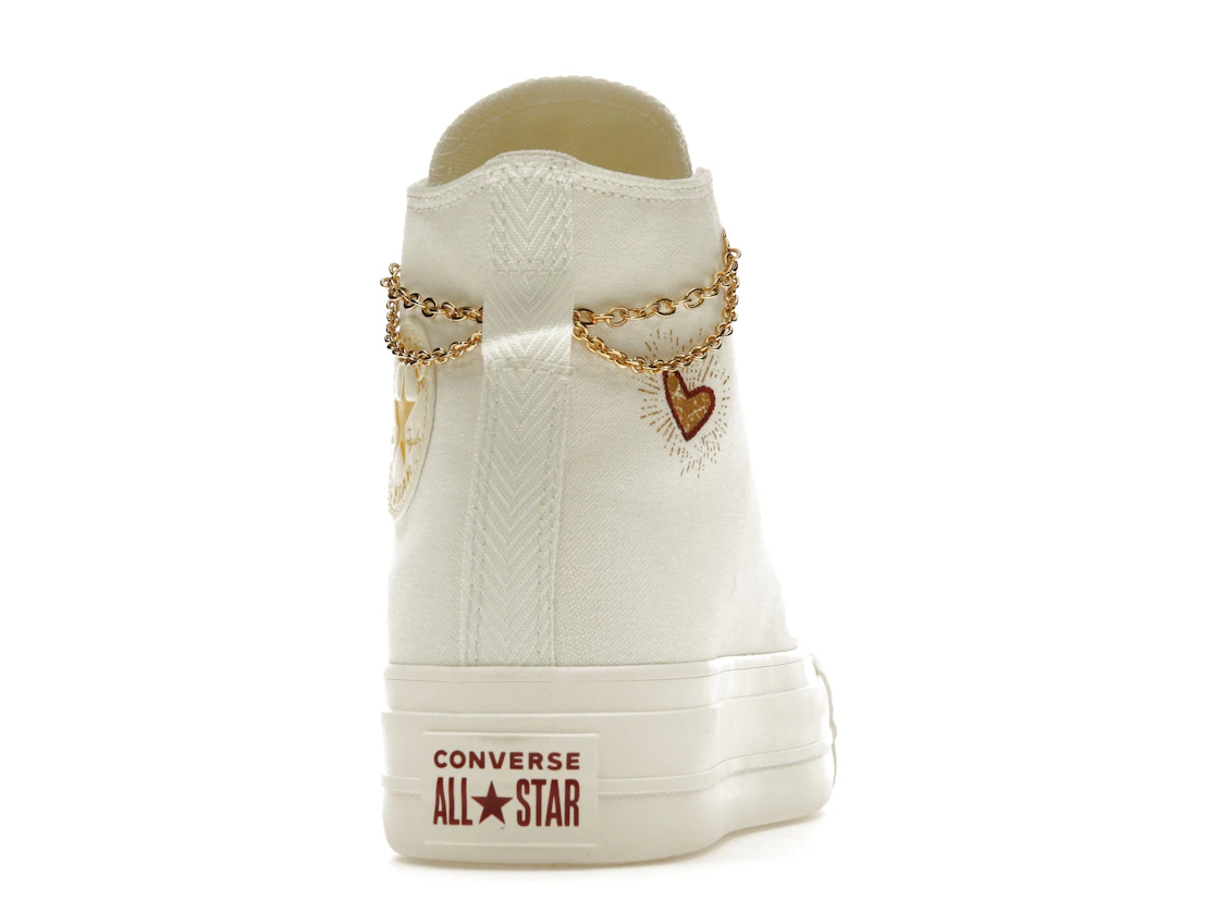 Converse Chuck Taylor All Star Platform Gold Chain Thriftshop Yellow (Women's)