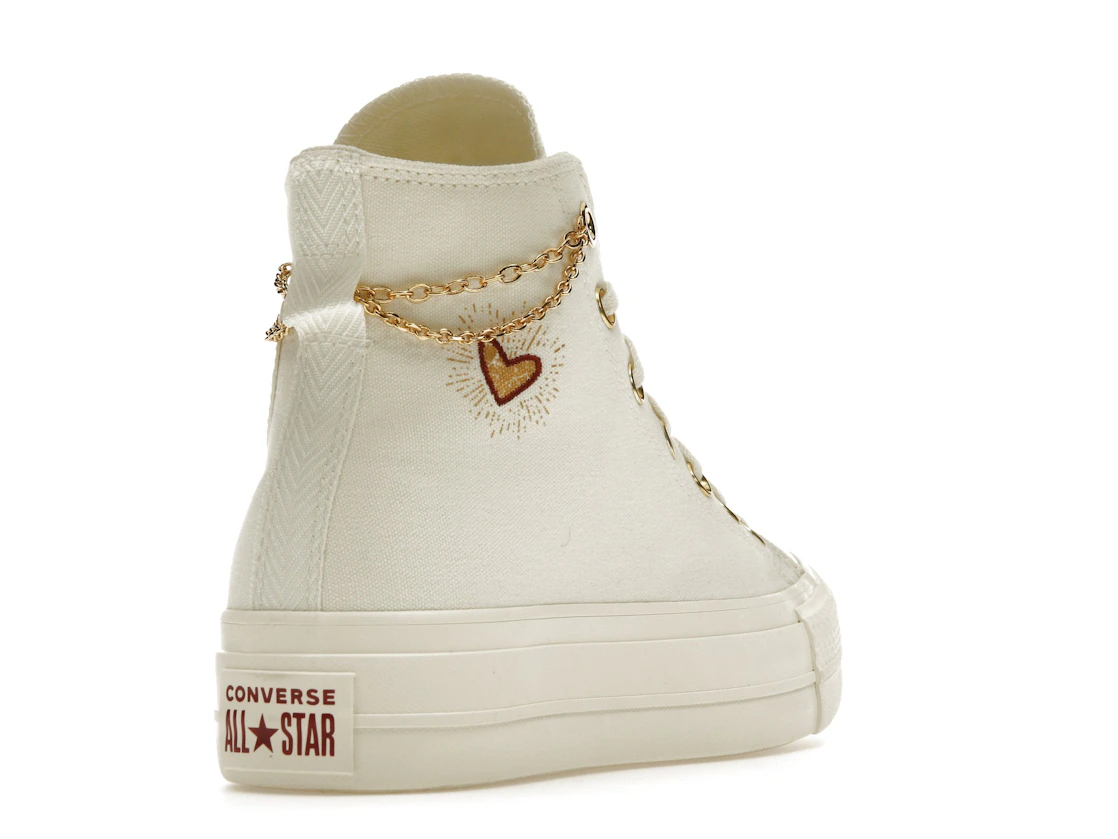 Converse Chuck Taylor All Star Platform Gold Chain Thriftshop Yellow (Women's)