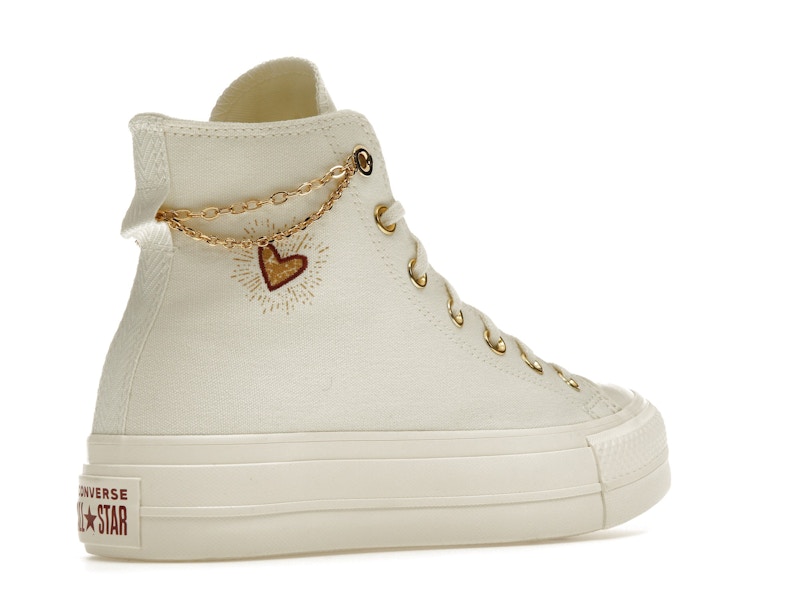 Converse Chuck Taylor All Star Platform Gold Chain Thriftshop Yellow (Women's)