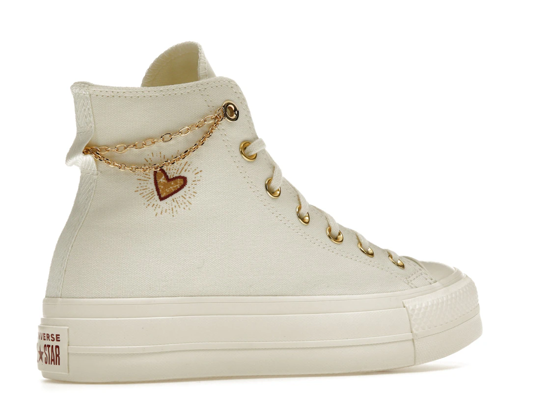 Converse Chuck Taylor All Star Platform Gold Chain Thriftshop Yellow (Women's)