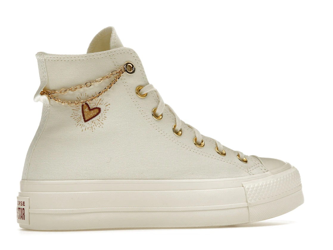 Converse Chuck Taylor All Star Platform Gold Chain Thriftshop Yellow (Women's)