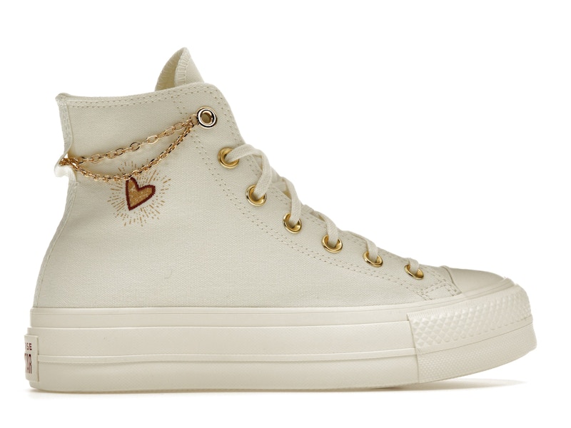 Converse Chuck Taylor All Star Platform Gold Chain Thriftshop Yellow (Women's)