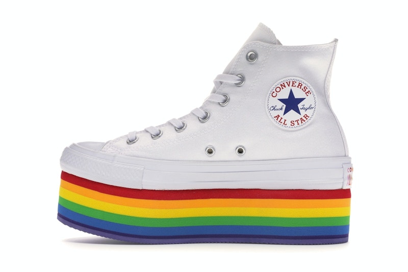 Converse Chuck Taylor All Star Platform High Miley Cyrus Pride (2018) (Women's)