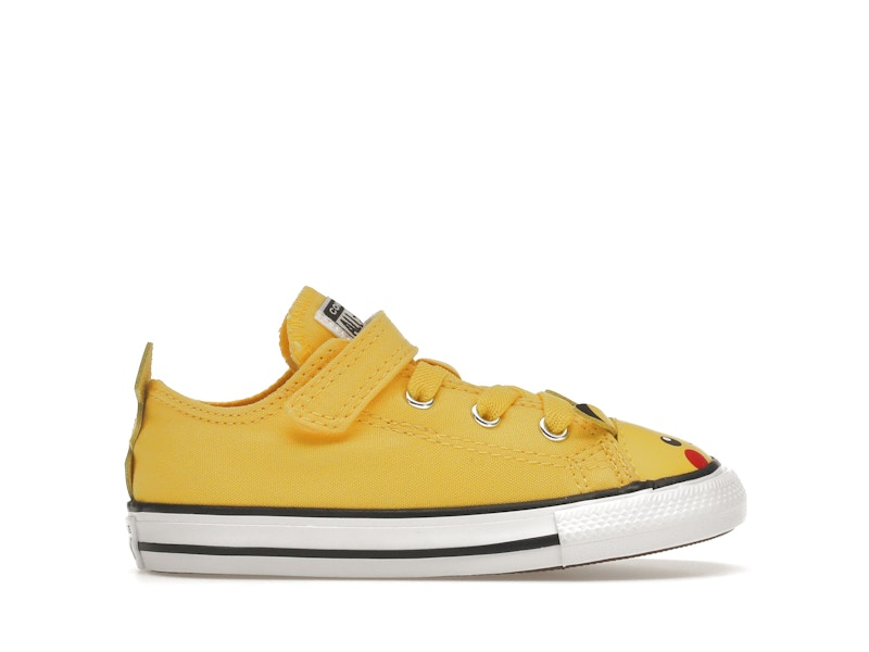 Converse amarillos para niños best sale