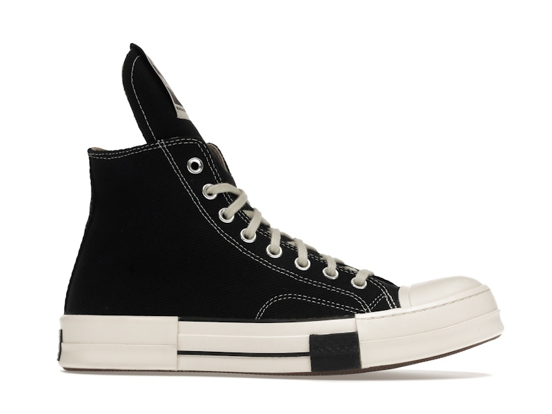 Converse DRKSTAR Hi Rick Owens DRKSHDW Black Egret