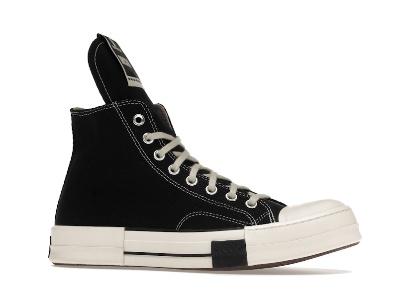 Converse DRKSTAR Hi Rick Owens DRKSHDW Black Egret