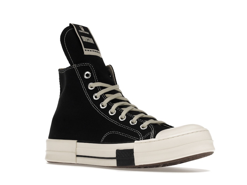 Converse DRKSTAR Hi Rick Owens DRKSHDW Black Egret