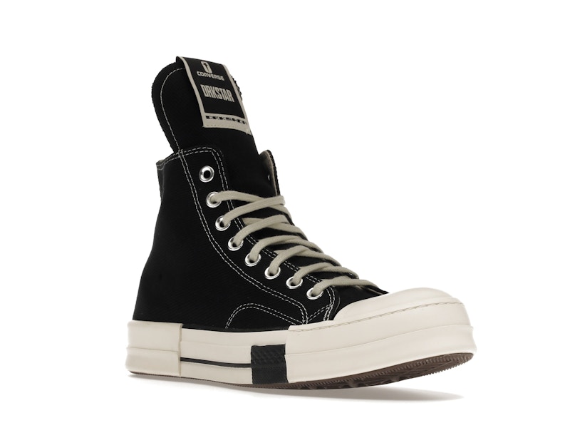 Converse DRKSTAR Hi Rick Owens DRKSHDW Black Egret