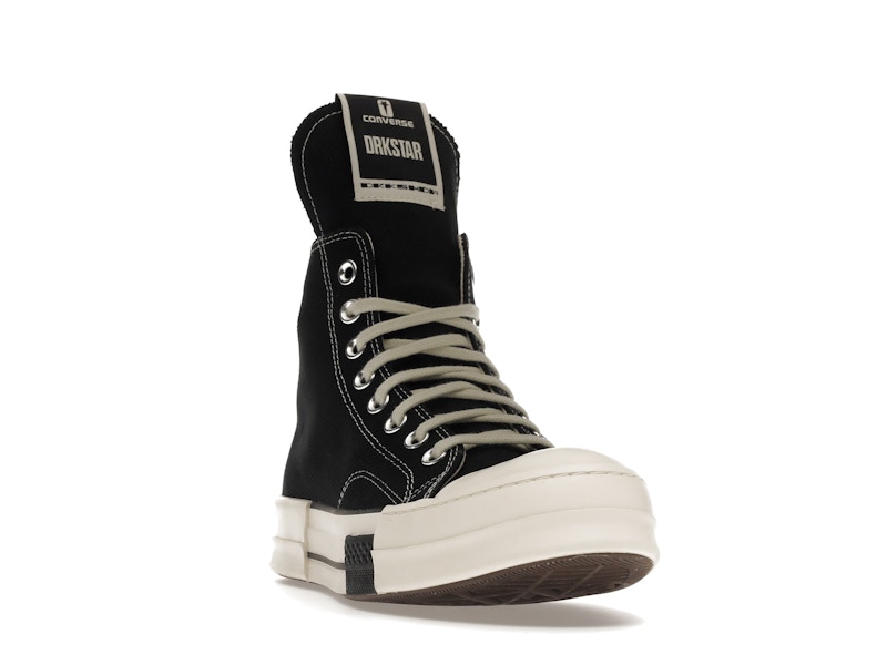 Converse DRKSTAR Hi Rick Owens DRKSHDW Black Egret