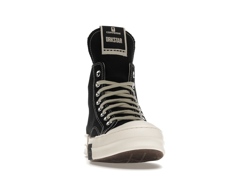 Converse DRKSTAR Hi Rick Owens DRKSHDW Black Egret