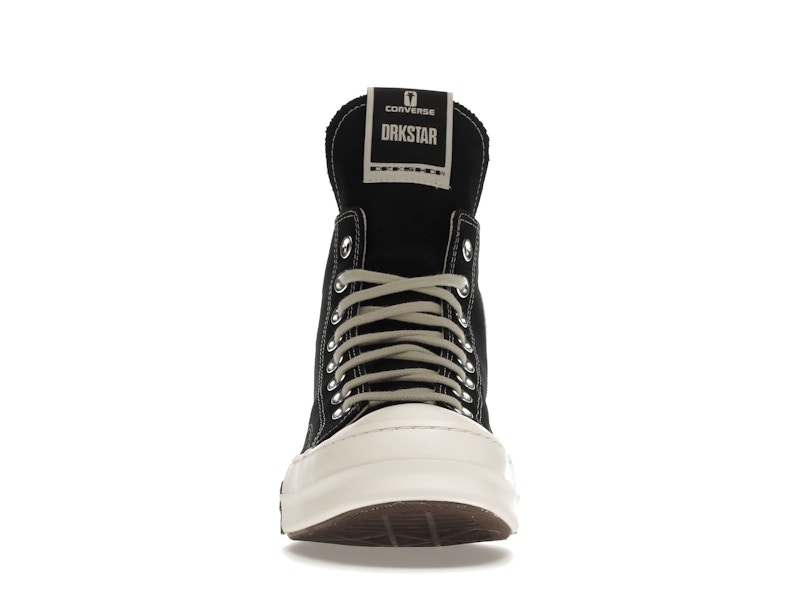 Converse DRKSTAR Hi Rick Owens DRKSHDW Black Egret
