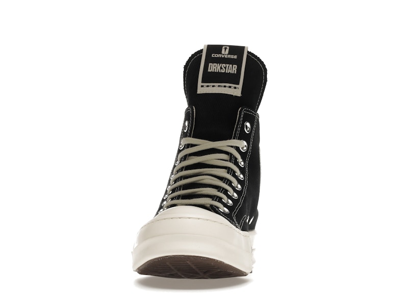 Converse DRKSTAR Hi Rick Owens DRKSHDW Black Egret