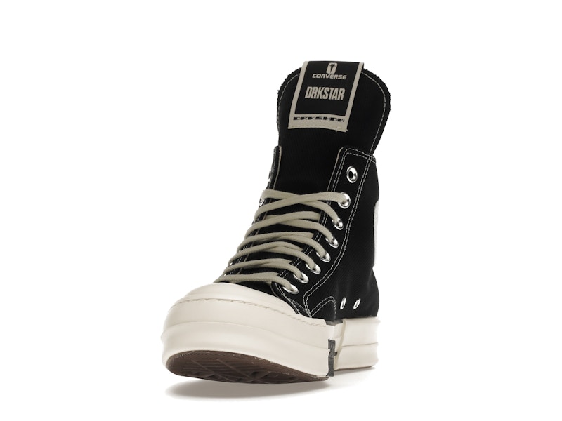 Converse DRKSTAR Hi Rick Owens DRKSHDW Black Egret