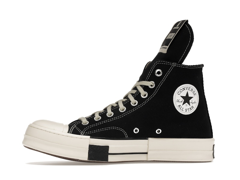 Converse DRKSTAR Hi Rick Owens DRKSHDW Black Egret