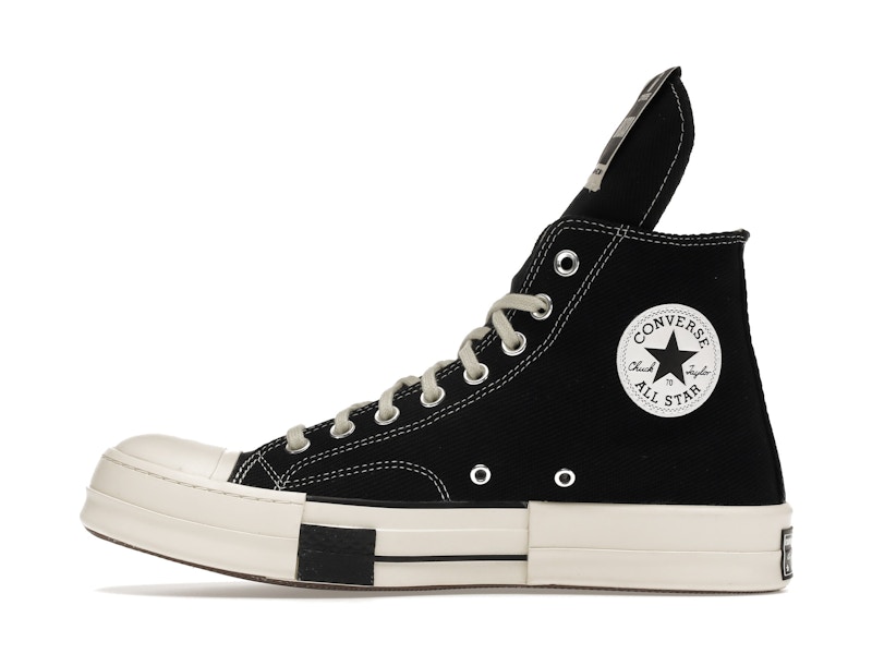 Converse DRKSTAR Hi Rick Owens DRKSHDW Black Egret
