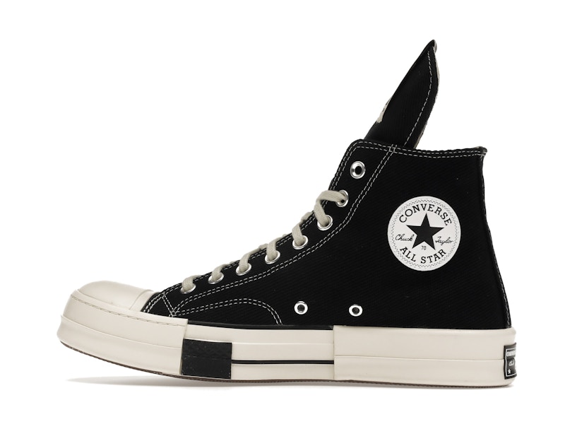 Converse DRKSTAR Hi Rick Owens DRKSHDW Black Egret