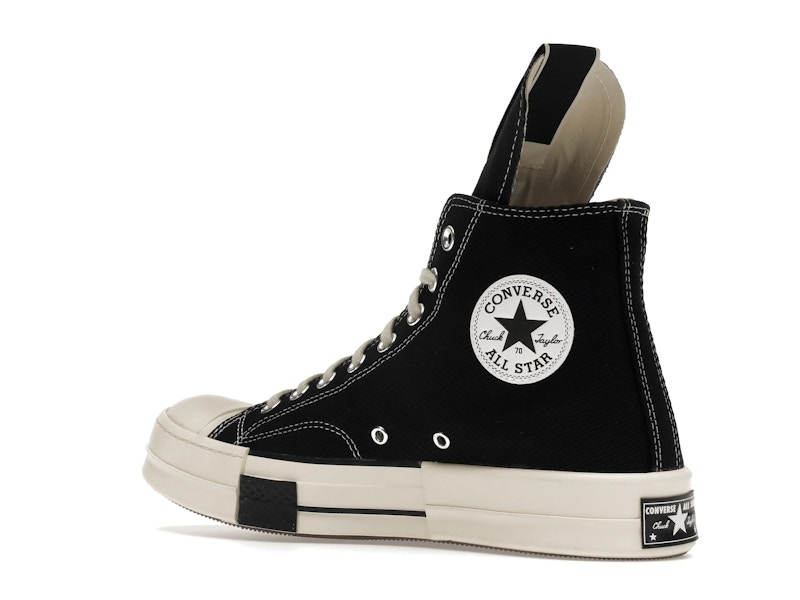 Converse DRKSTAR Hi Rick Owens DRKSHDW Black Egret
