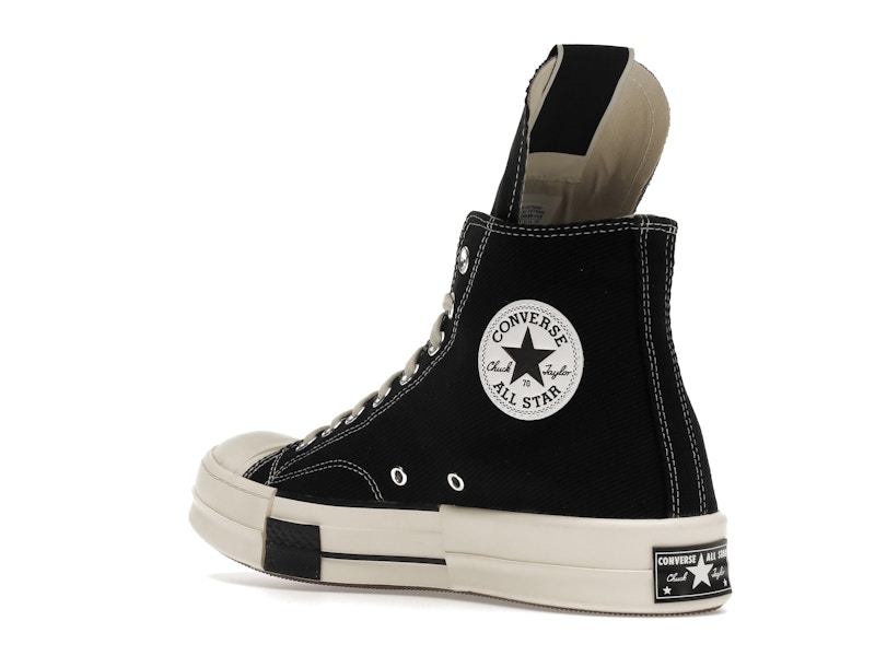 Converse DRKSTAR Hi Rick Owens DRKSHDW Black Egret