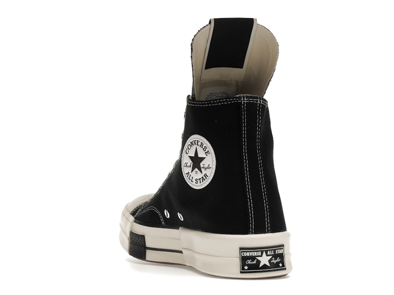 Converse DRKSTAR Hi Rick Owens DRKSHDW Black Egret