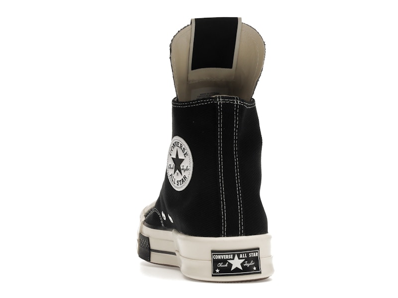 Converse DRKSTAR Hi Rick Owens DRKSHDW Black Egret