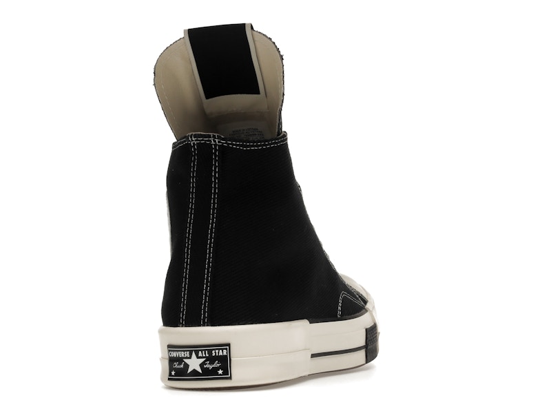 Converse DRKSTAR Hi Rick Owens DRKSHDW Black Egret