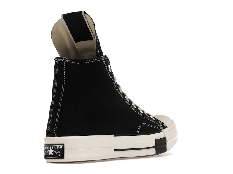 Converse DRKSTAR Hi Rick Owens DRKSHDW Black Egret