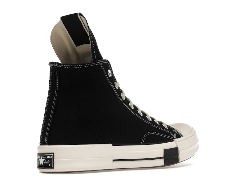 Converse DRKSTAR Hi Rick Owens DRKSHDW Black Egret