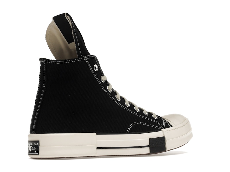 Converse DRKSTAR Hi Rick Owens DRKSHDW Black Egret