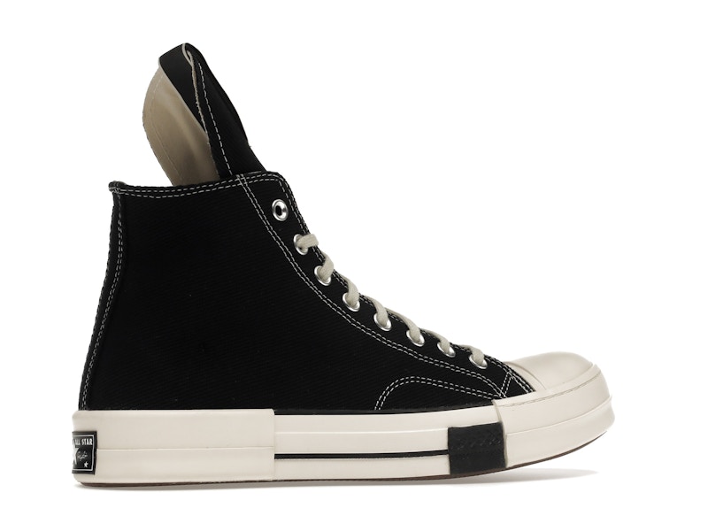 Converse DRKSTAR Hi Rick Owens DRKSHDW Black Egret